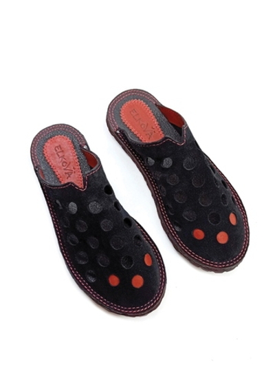 Мюли кожаные "B&R"