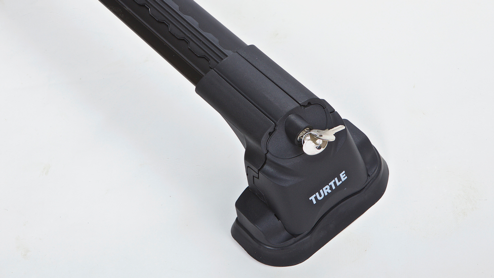 Багажник Turtle Air 3 Premium на крышу для RANGE ROVER VOGUE 2001-2012 (На штатные места),черный, арт.19.TUR.01.12.A3.B