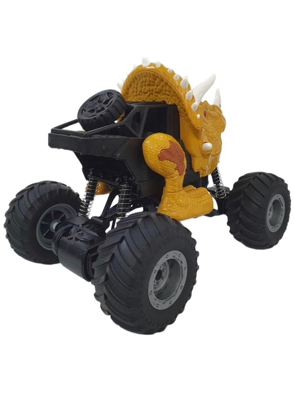 Машинка-динозавр на радиоуправлении с паром, USB зарядное устройство, световые и звуковые эффекты