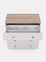 Комод RANT "ELSA PRO" с органайзером 80 см. 4 ящика (арт.125) Crystal Beige