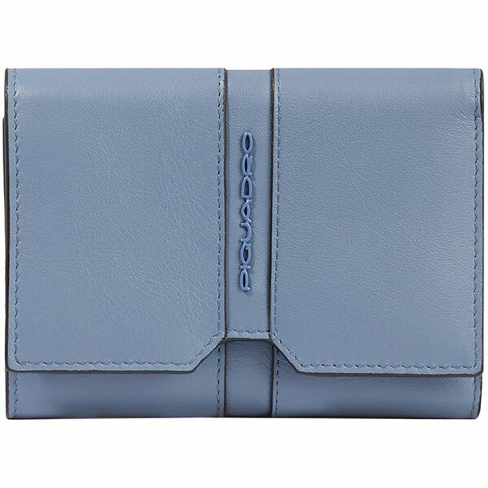 Кошелек женский Piquadro Ray PD5216S126R/BLU голубой натур.кожа