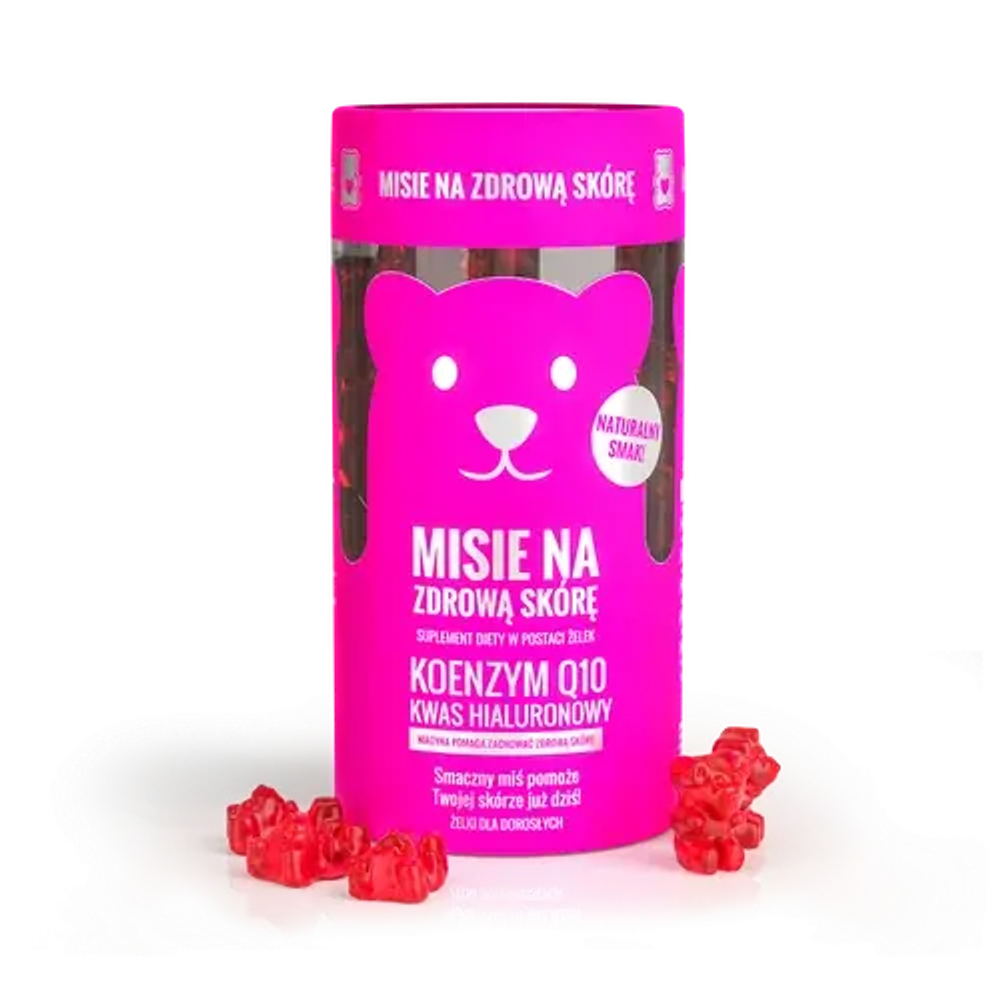 Плюшевые мишки Noble Health для здоровой кожи - 60 гелей