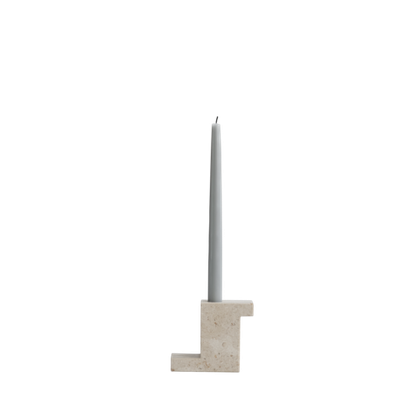 Подсвечник 101 Copenhagen Brick Candle Holder, Tall, Limestone