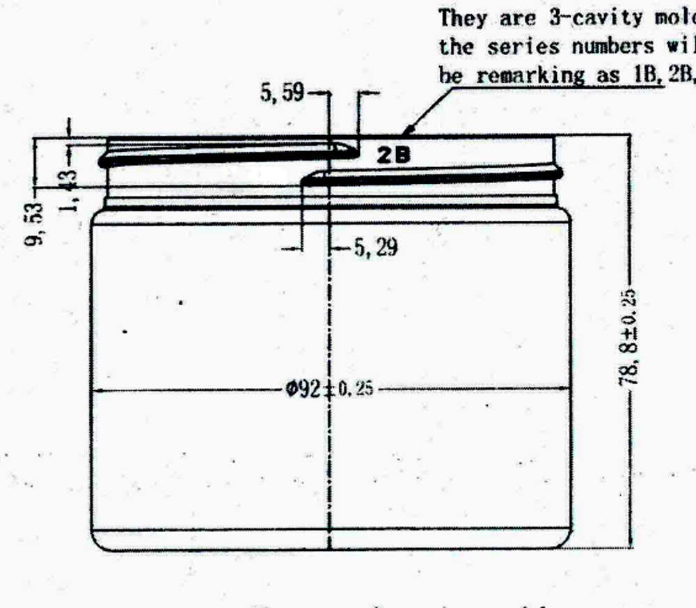 Банка 380 мл 89 мм ПЭТ от производителя Тара-Гост
