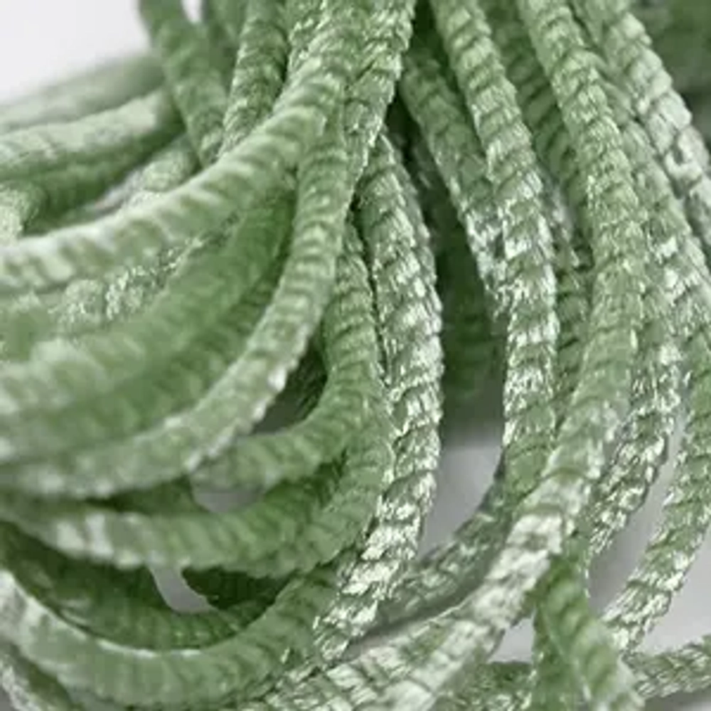 Синель, Франция, Ø 2.5 мм, 1метр, Нефрит зеленый (Jade Green)