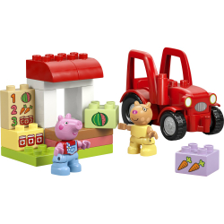LEGO DUPLO Świnka Peppa - Трактор и рынок 10468