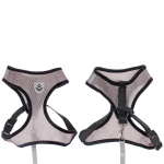 Шлейка с поводком 118см «Sweet puppy» размер ХL, цвет серый