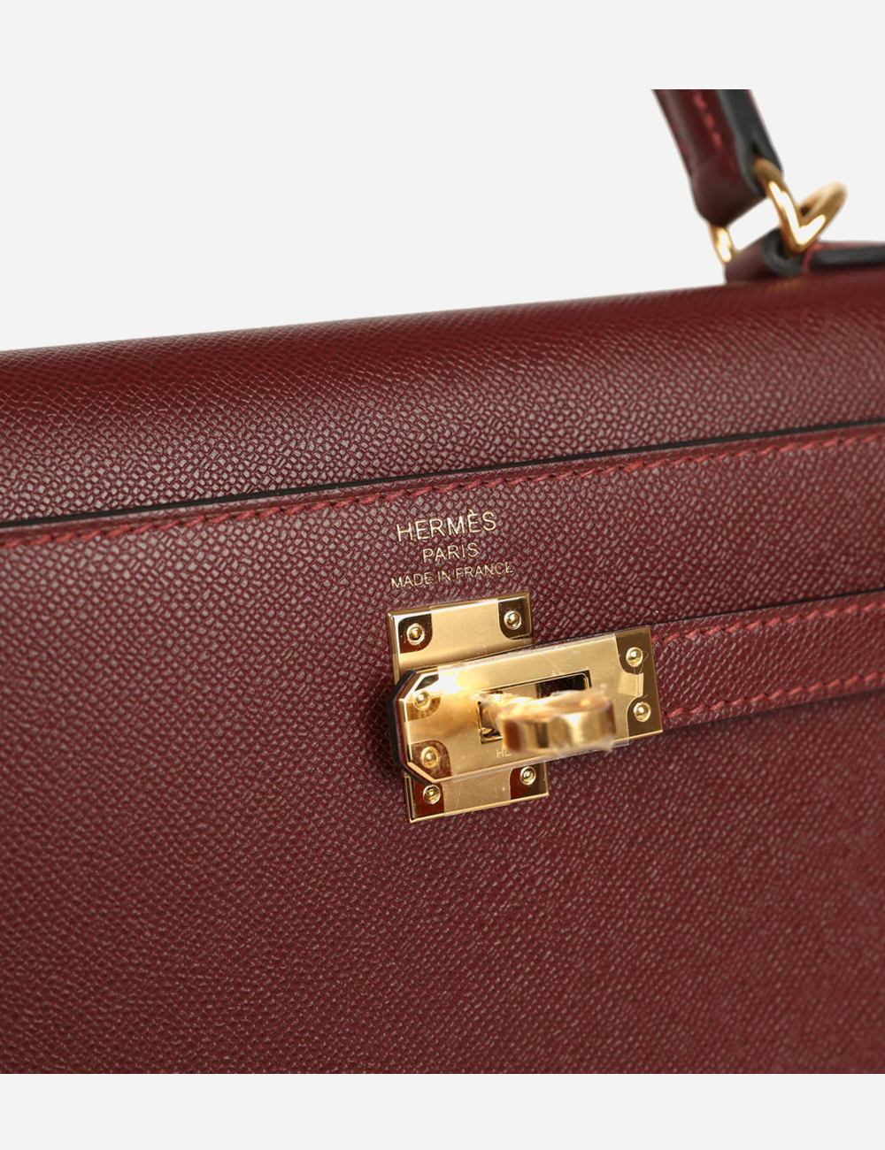Сумка Hermes Madame Kelly 25 Gold Hardware "Rouge"