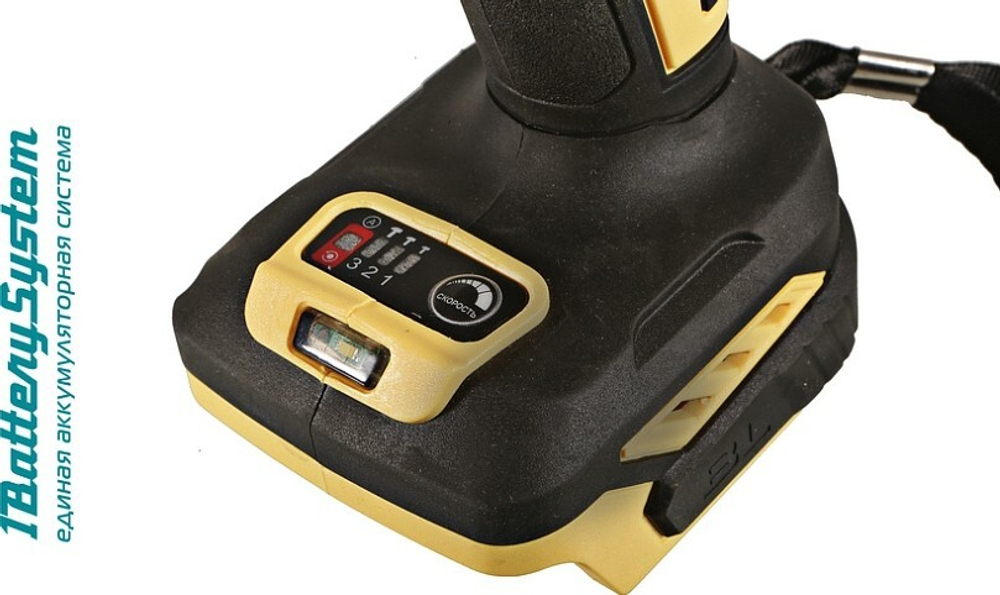 Гайковерт аккумуляторный HANSKONNER HCD20600BL без АКБ и ЗУ