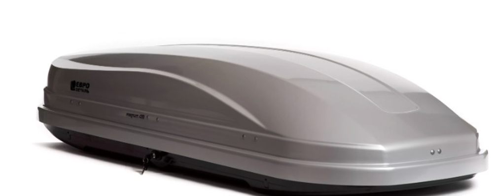 Автобокс Евродеталь Магнум 420 (серый металлик) быстросъём 199х74х42 [ED5-053B]