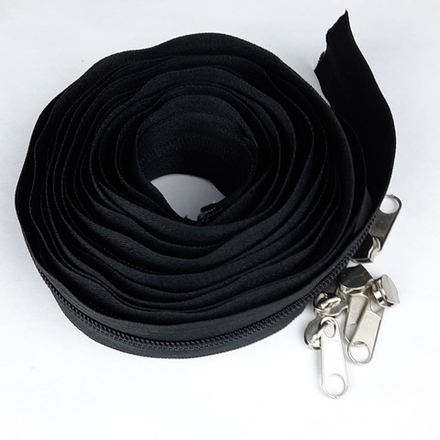 Молния (спираль) №5 - 5 метров + 5 бегунков