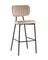 Стул барный Ханна иск.замша бежевый