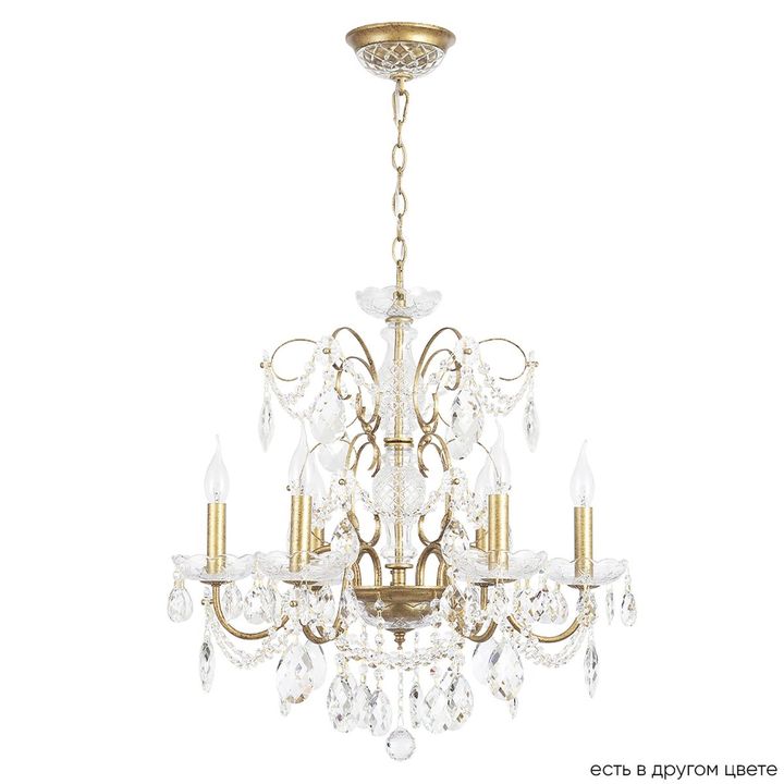Подвесная люстра Crystal Lux Odelis SP6 Gold