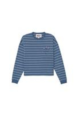 ZARA X BENITO ANTONIO ФУТБОЛКА С ВЫШИВКОЙ, СИНИЙ