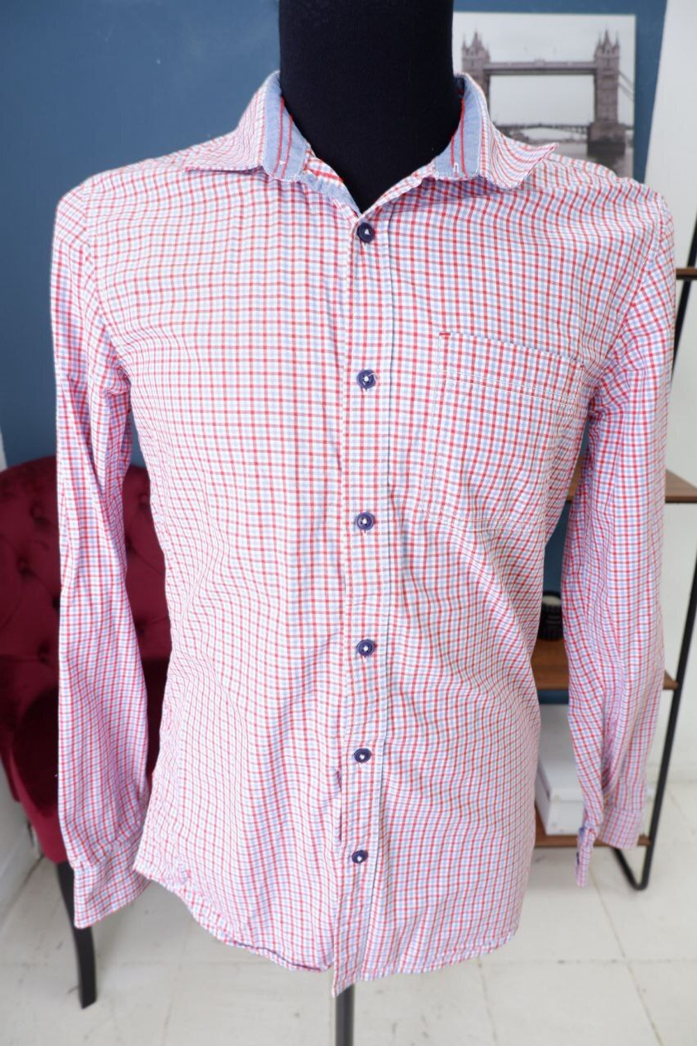 Рубашка Reserved из хлопка 44 размер