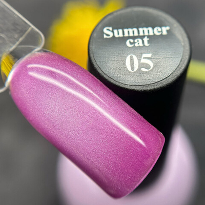 SoLa Гель-лак Summer Cat 05 Кошачий глаз, 10мл