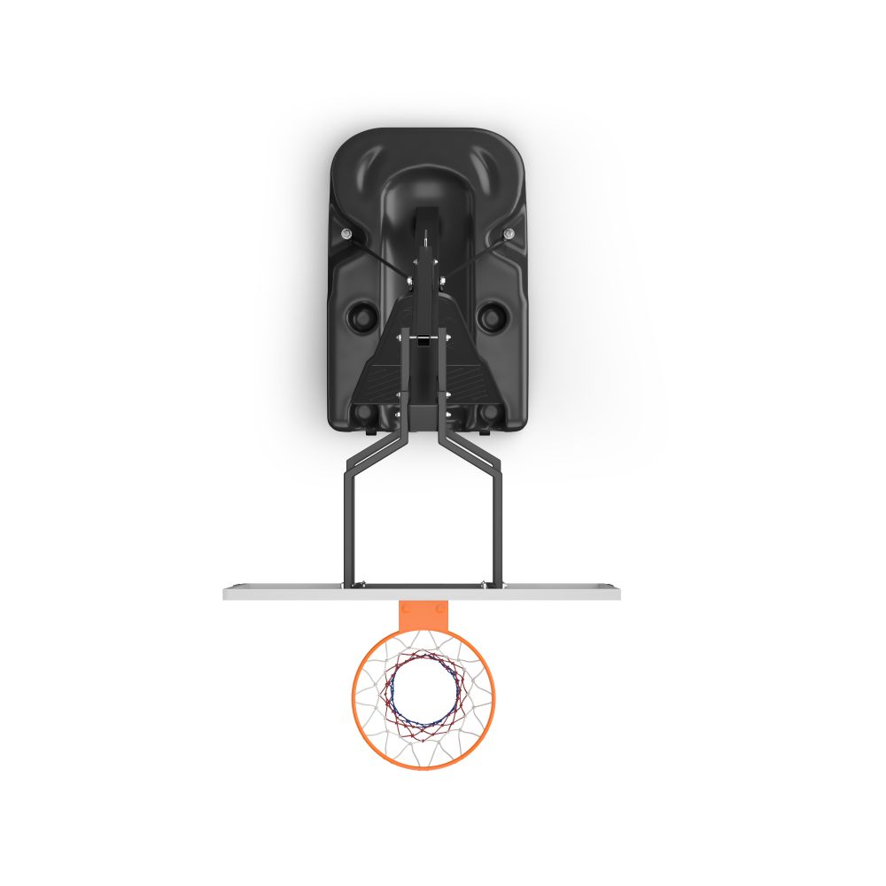 Баскетбольная стойка UNIX Line B-Stand-TG 54x32&quot; R45 H230-305 см