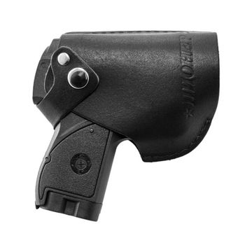 Кобура поясная Пионер, клипса, кожа Наполи