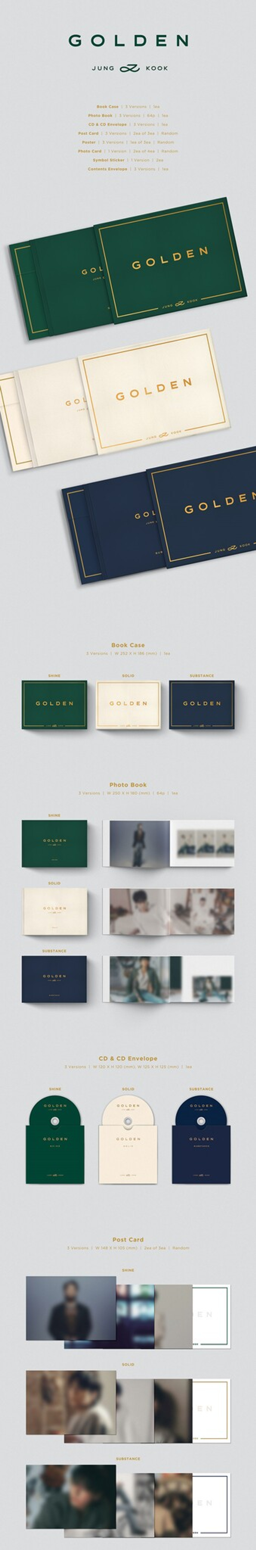 Альбом JUNGKOOK (BTS) - GOLDEN