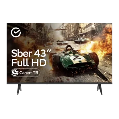 Телевизор SBER SDX 43F3111 SMART TV безрамочный