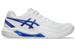Мужские кроссовки для Падел Asics Gel-Dedicate 8 Padel - white/dark cobalt