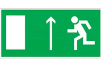 Аварийная наклейка NL-100x200W-E12  Navigator 14375