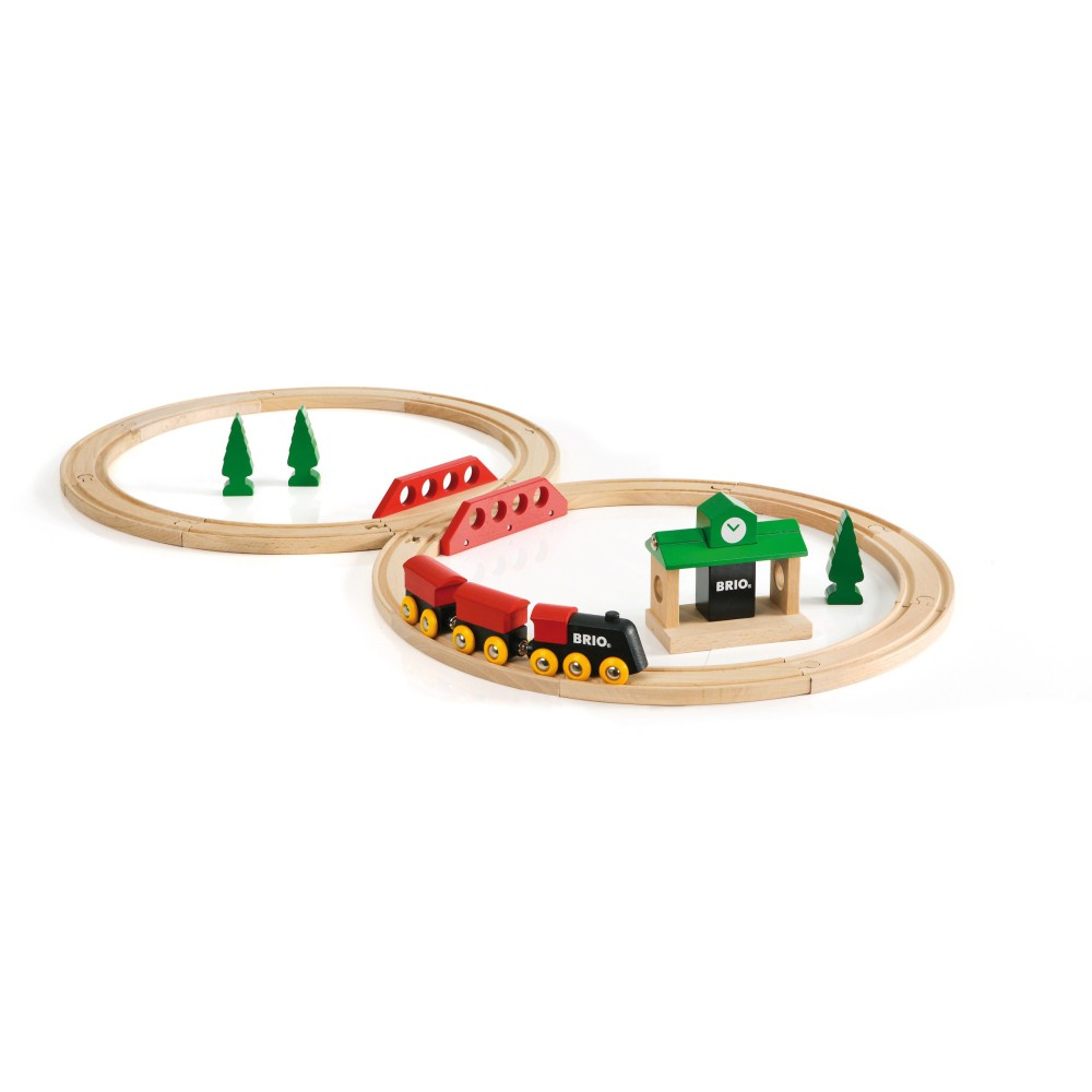 BRIO 33028 «Деревянная железная дорога с рельсами» 33028 — фото 2