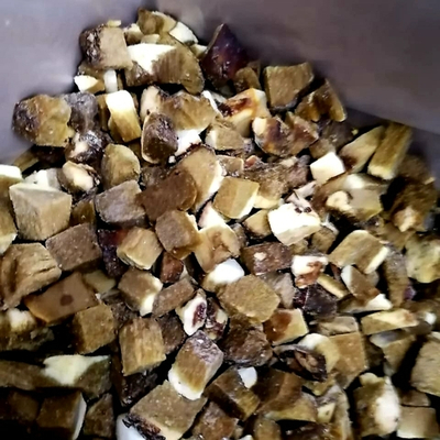 Белый гриб замороженный (кубик) 1 сорт / Коробка 10кг