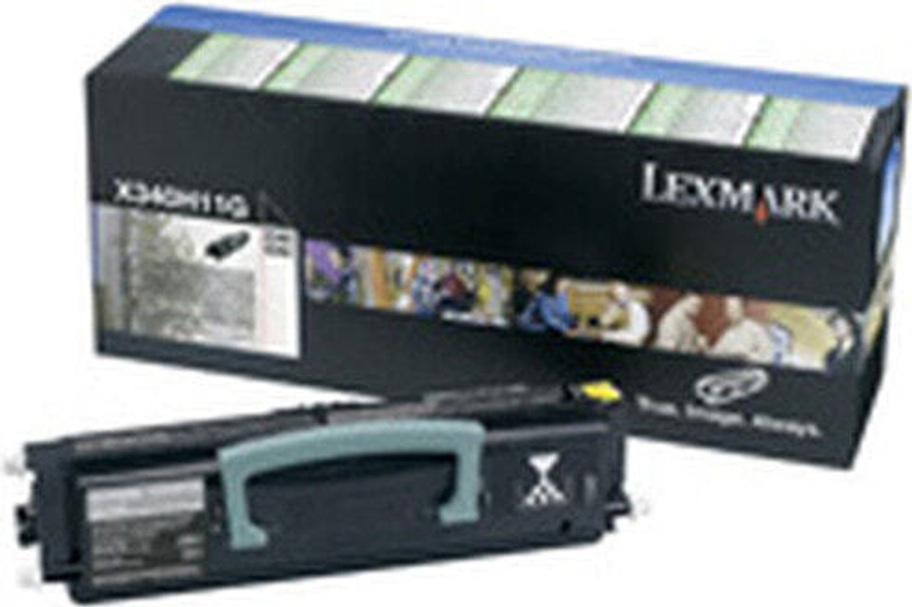 Lexmark X342 High Yield Return Program Toner Cartridge Подлинный Черный X340H11G