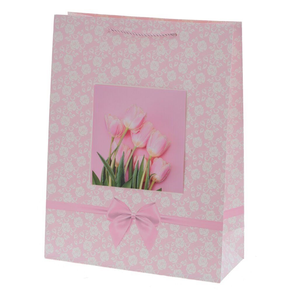 GAEM Пакет подарочный S (бумага 210г/м2, блок микс 12шт), L18 W8,5 H24 см, 4в.