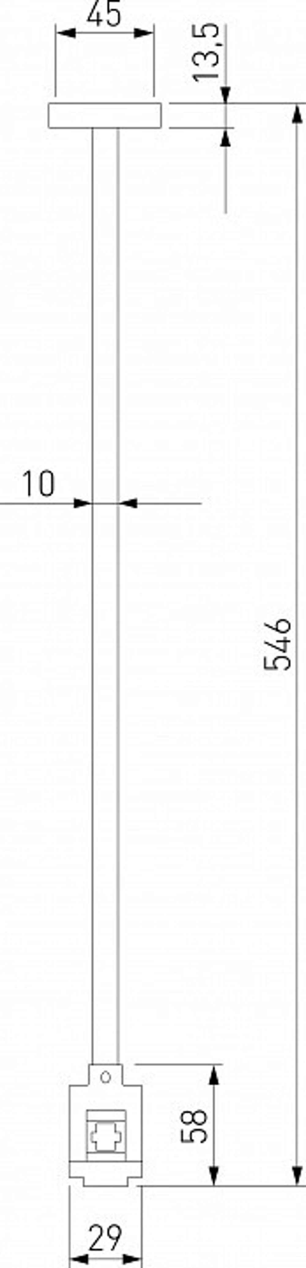 Основание на штанге Elektrostandard Esthetic Magnetic a065443
