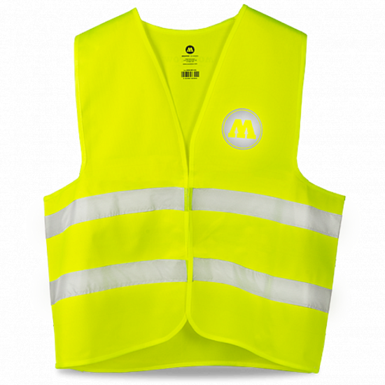 Жилет Molotow желтый XL 800801