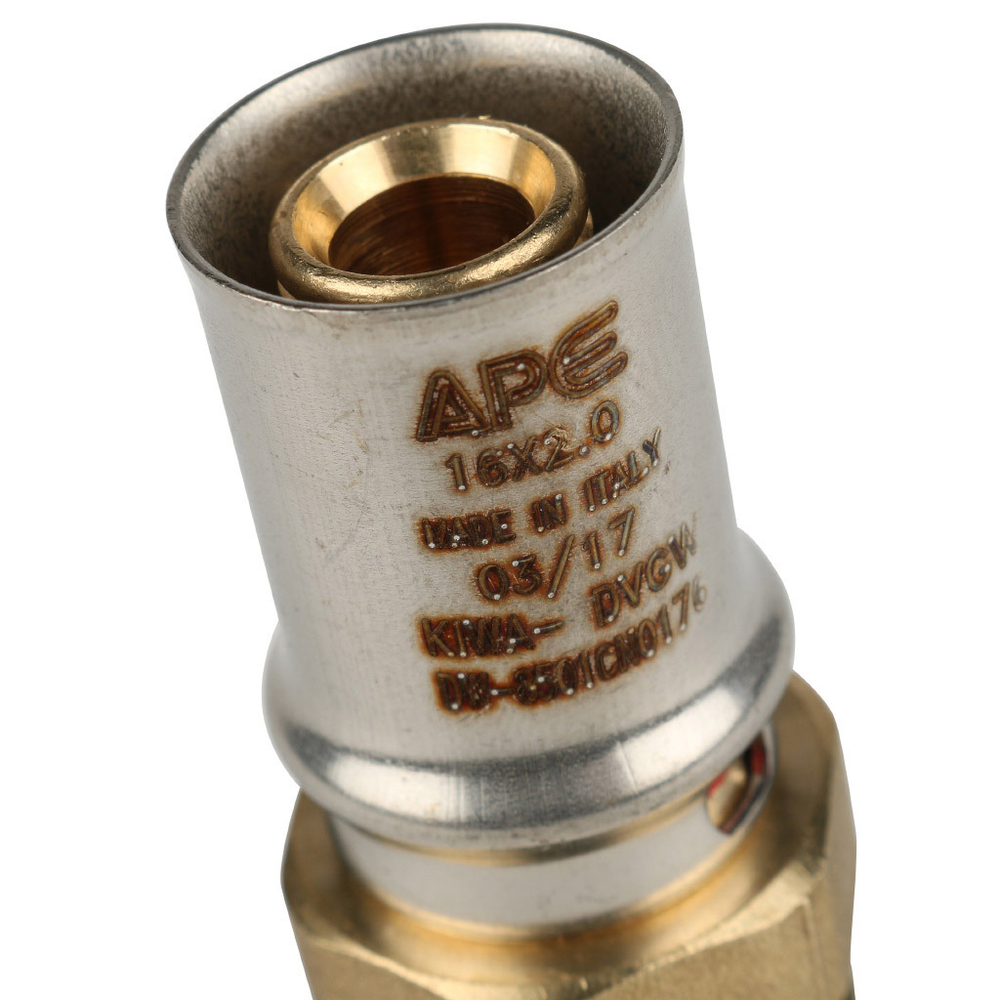 Переходник STOUT НР 1/2" х16 пресс