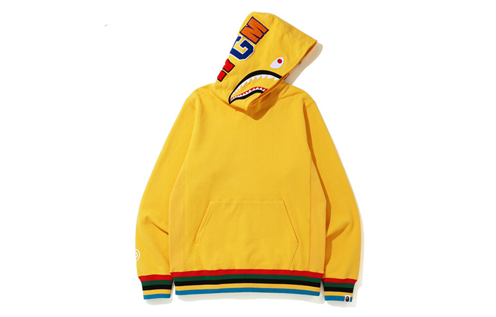 A Bathing Ape Shark Line Rib Pullover Худи