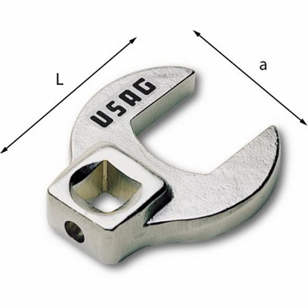 257 3/8 Головка рожкового ключа "воронья лапка" 17 мм., USAG (Италия)