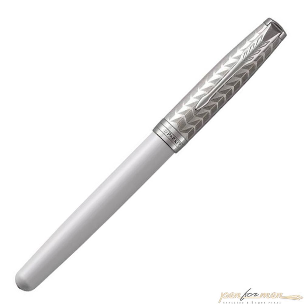 Перьевая ручка Parker Sonnet Premium F540 Pearl Metal 18К (1931547)