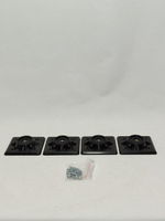 Крепление для мебельных ножек Ширина 7 см, диаметр отв 10мм/ 4 штуки