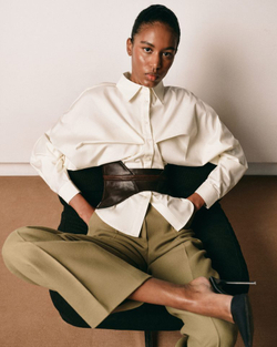 Кожаная баска