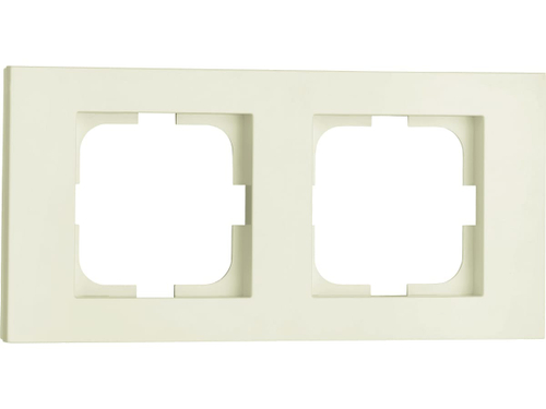 Рамка 2-ая OVIVO GRANO кремовая 400-020000-226