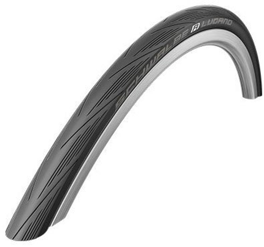 Покрышка 700X25C (25-622) Schwalbe LUGANO II ENDURANCE REINFORCED TREAD, TWINSKIN B/B HS471 SIC 50EP