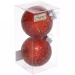 Набор украшений SHINE «Diamond Sand» 8 см (2 шт.), copper