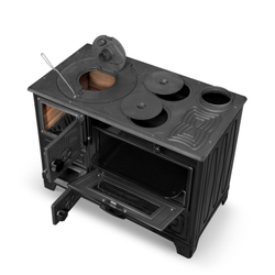 Дровяная кухонная печь Simge Soba 304 Brown