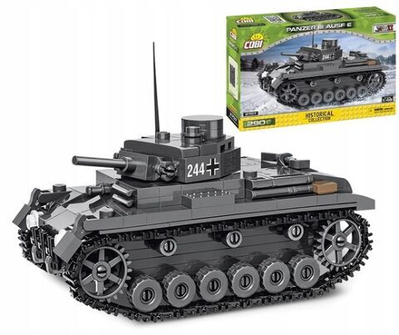 Конструктор пластиковый Cobi Panzer III Ausf. E - Танк - 290эл. - Коби 2707