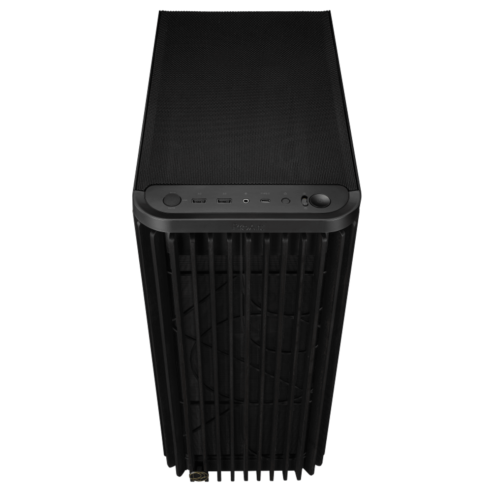 Корпус ASUS PROART PA401 WOOD TG PWM BLACK ATX 90DC00M0-B39000