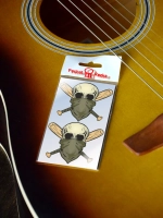 Стикеры - Череп с битами