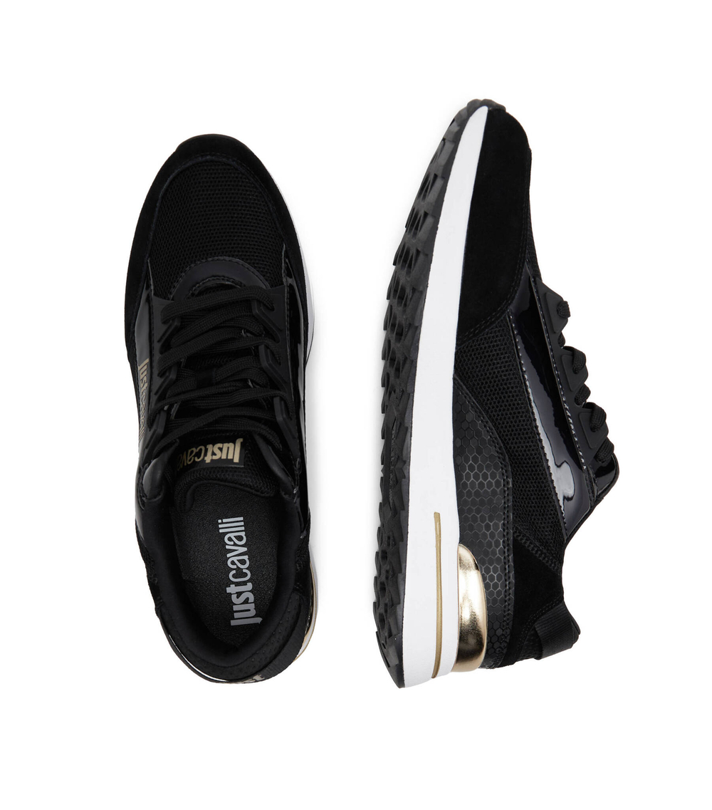 Кроссовки Just Cavalli - черный(74QB3SD2ZS772)