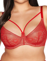 Бюстгальтер полумягкий Ava CROWN 2127 PU Red