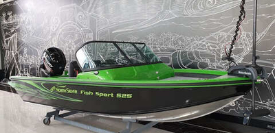 Катер-лодка алюминиевая NORTHSILVER 525 Fish Sport