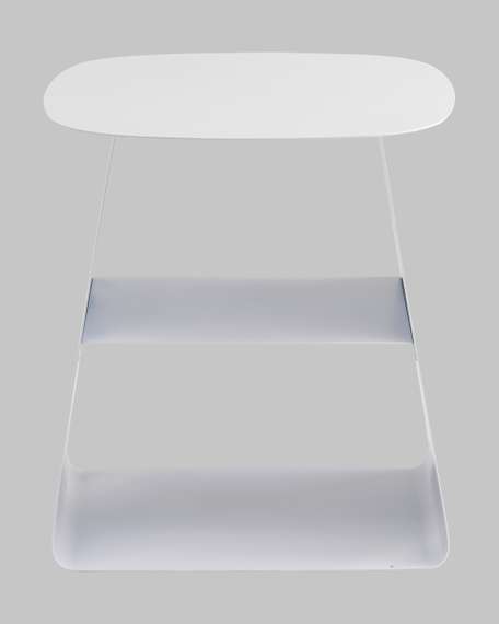 Журнальный столик Leyre металл белый