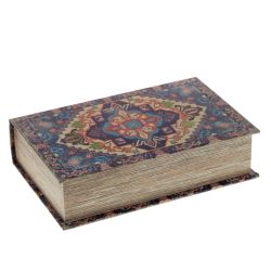 GAEM Шкатулка-книга с замком, L18 W7 H27 см